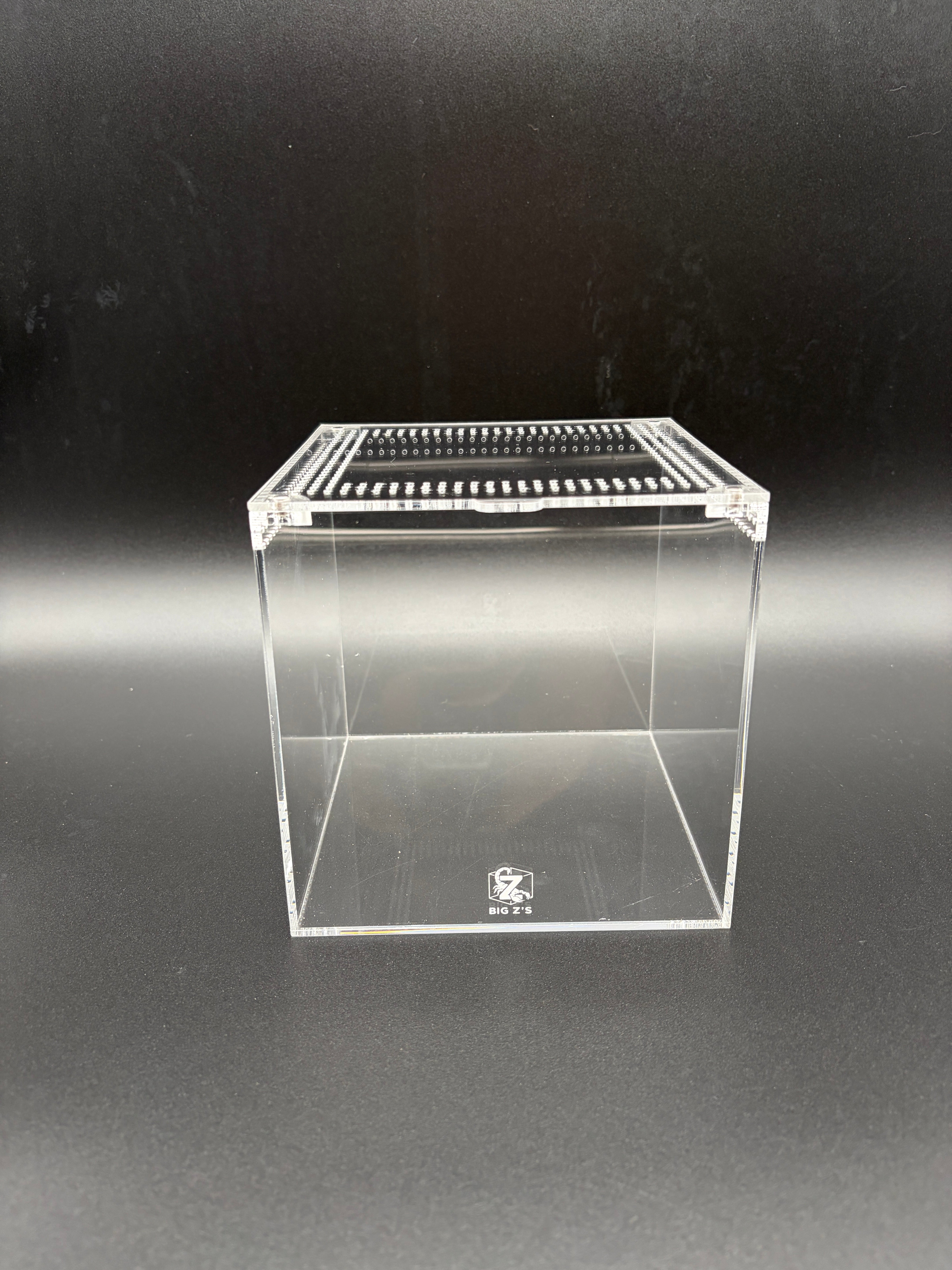6 x 6 x 6 in Burrow Buddy Acrylic Enclosure, 3 mm