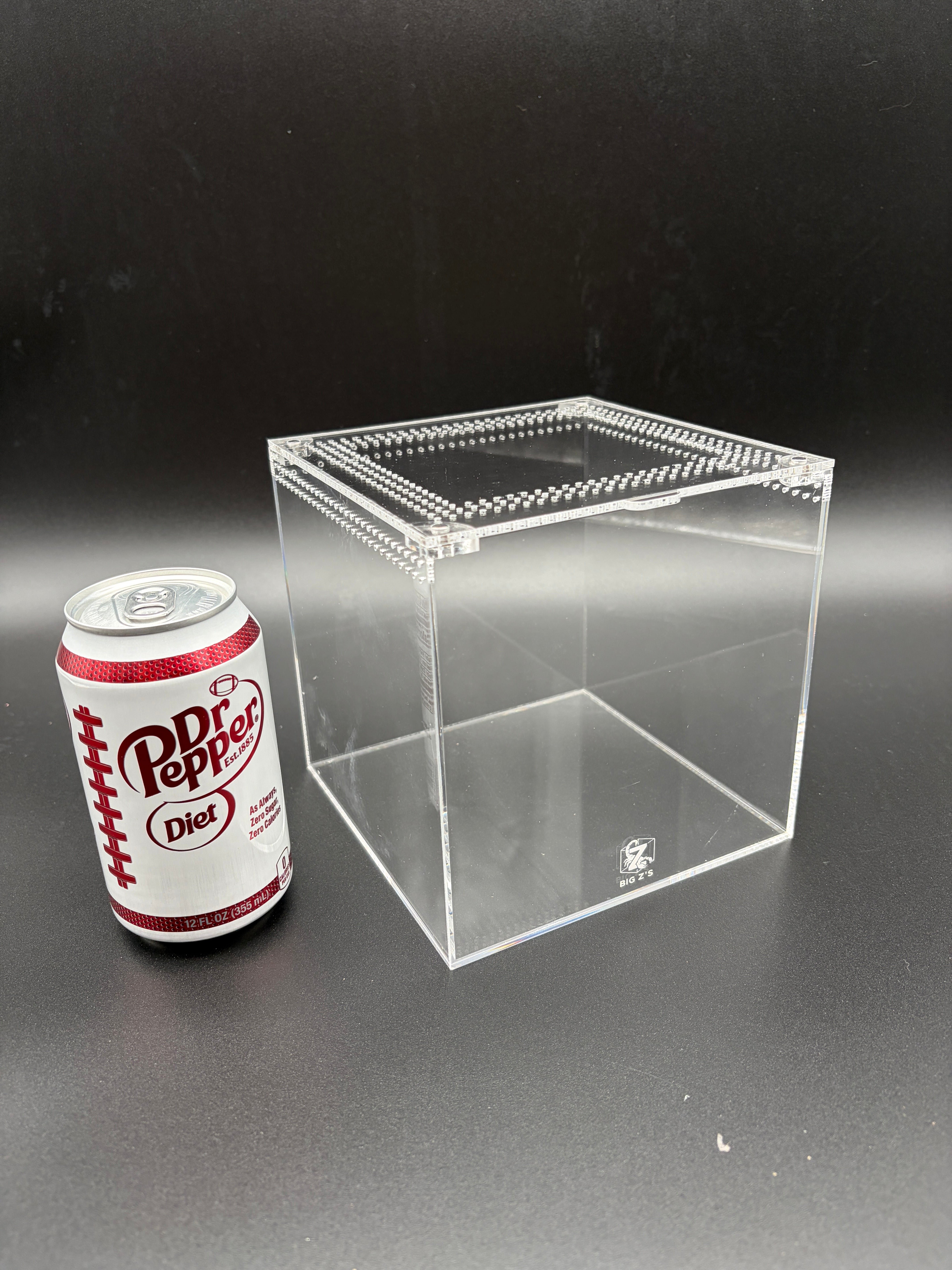 6 x 6 x 6 in Burrow Buddy Acrylic Enclosure, 3 mm photo 3