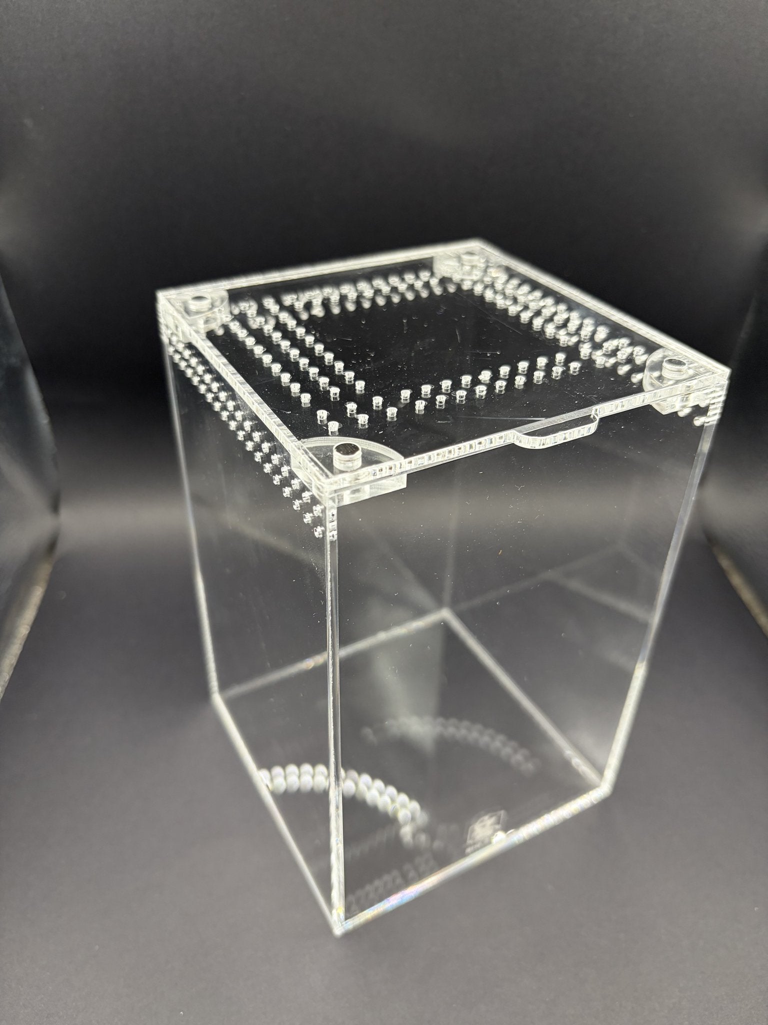 4 x 4 x 6 in Arboreal Acrylic Enclosure, 3 mm