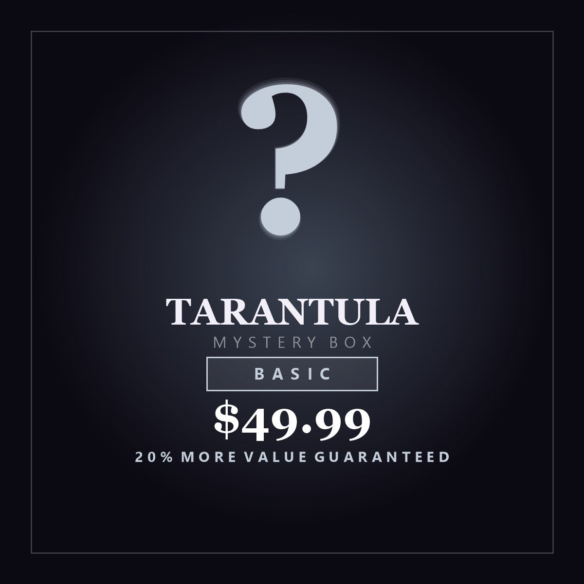 Tarantula Mystery Box - Basic