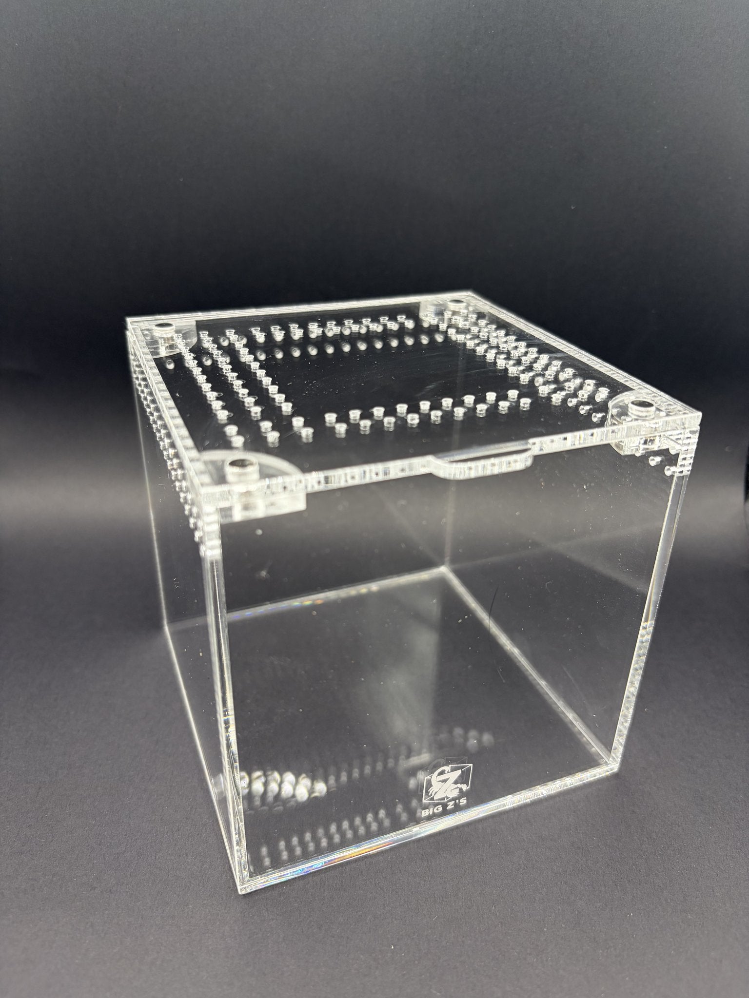 4 x 4 x 4 in Burrow Buddy Acrylic Enclosure, 3 mm