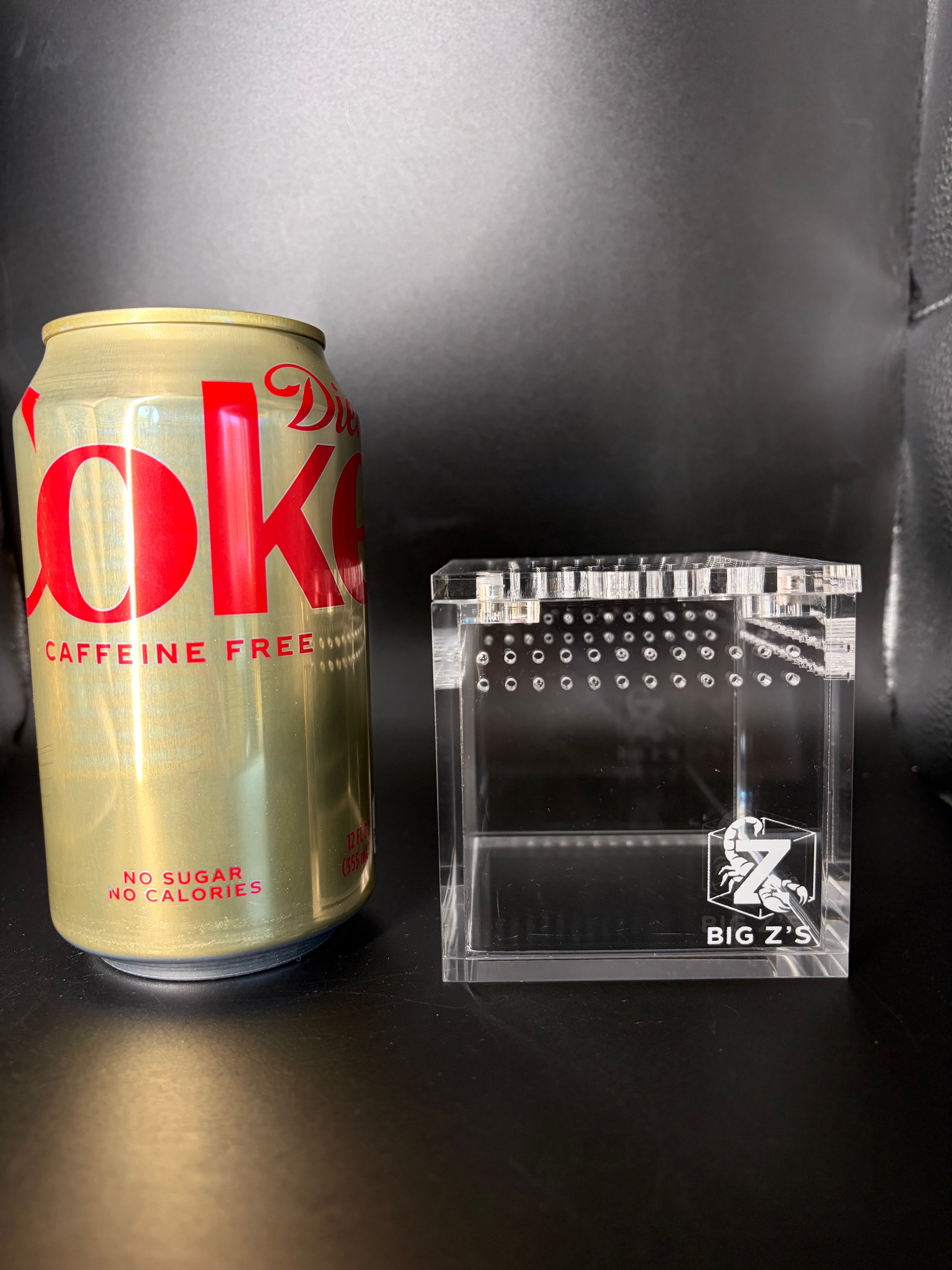 3 x 3 x 3 in Terrestrial Acrylic Enclosure, 5 mm
