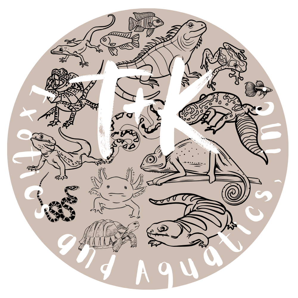 T&K Exotics and Aquatics logo