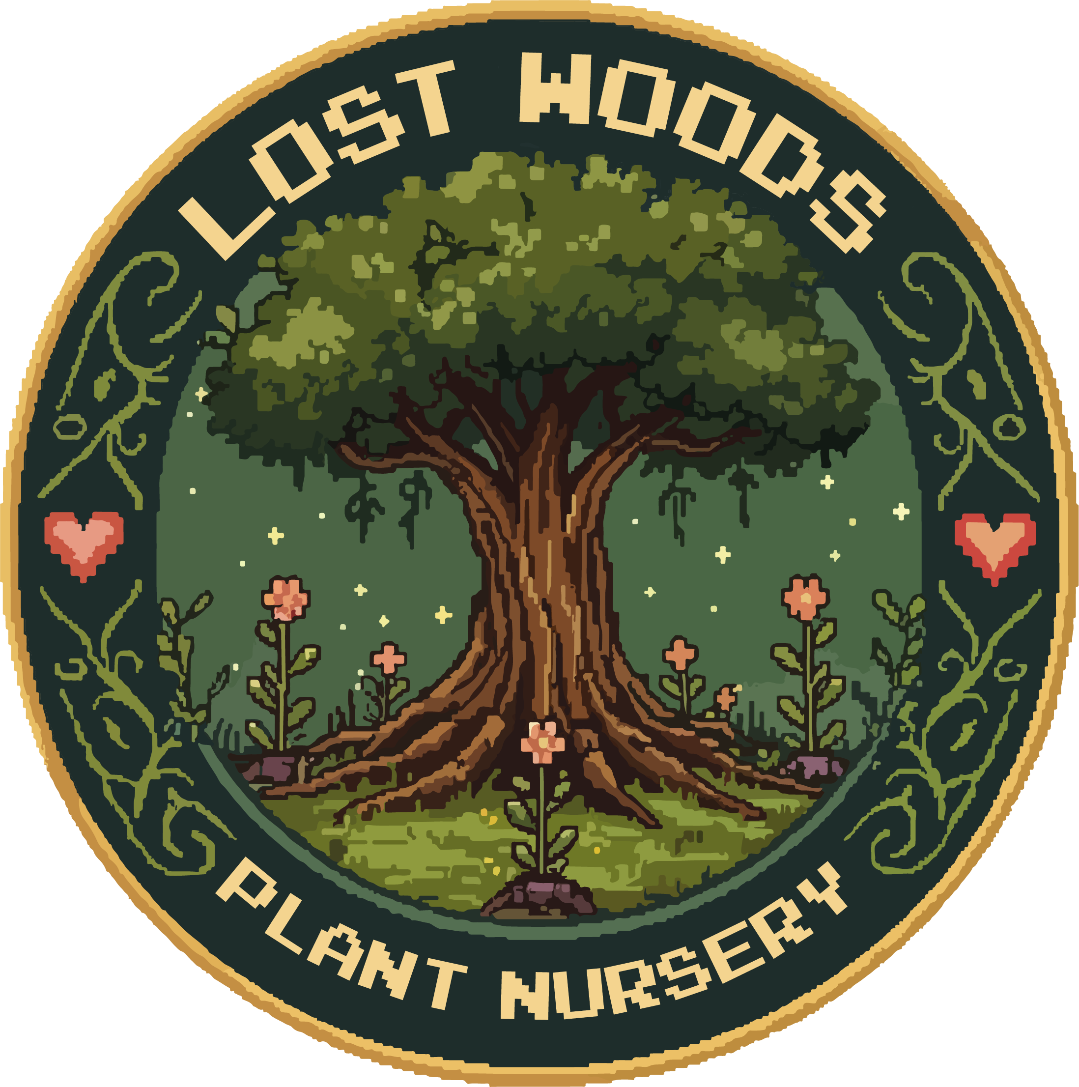 Lost Woods Plant Nursery logo