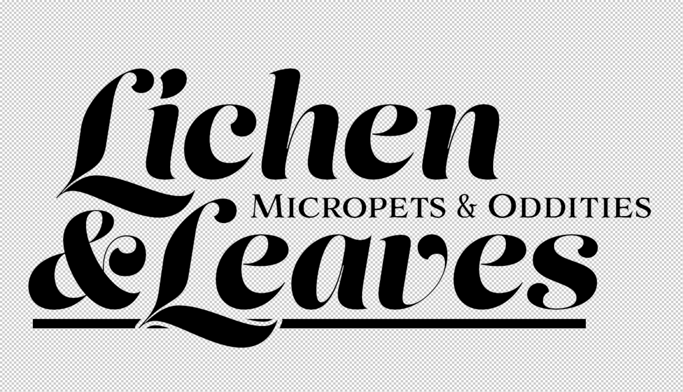 Lichen and Leaves logo